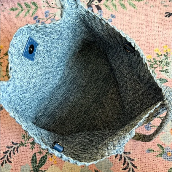 Sol and Selene denim woven tote - Picture 4 of 5